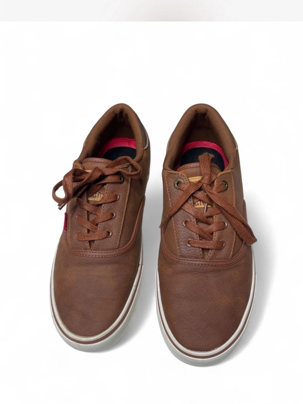 Levi’s Men’s Brown Low-Top Casual Sneakers • Size 11